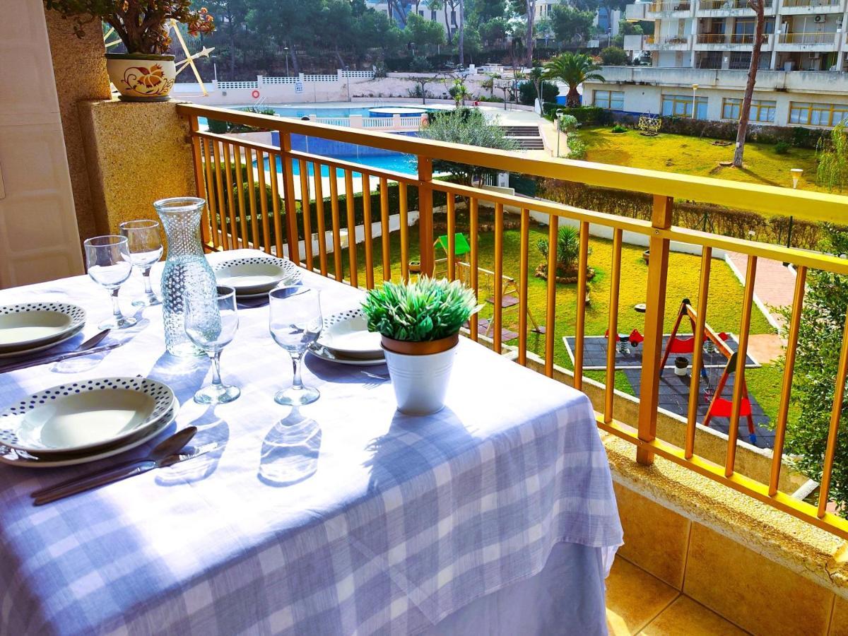 Luminoso Apartamento En Salou Con Terraza Y Parque Infantil Ideal Familias Экстерьер фото