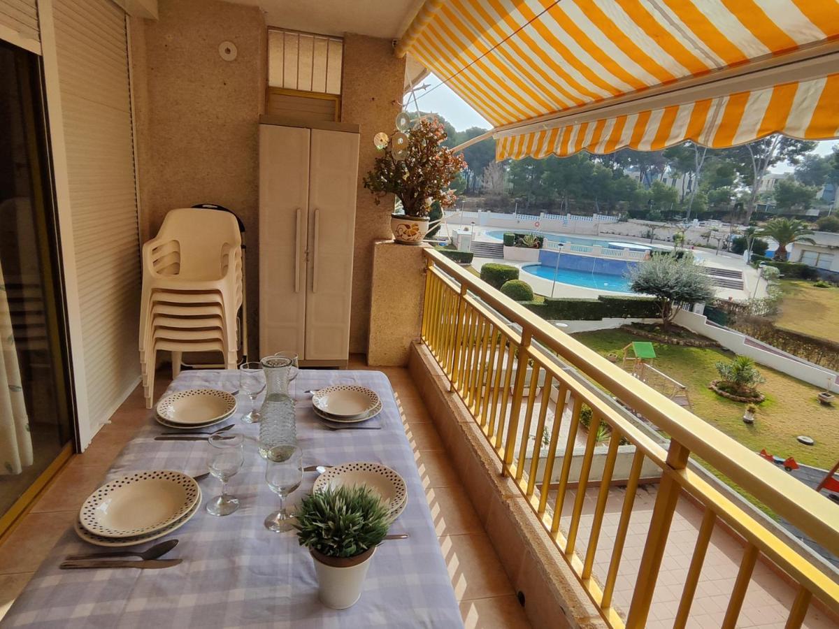 Luminoso Apartamento En Salou Con Terraza Y Parque Infantil Ideal Familias Экстерьер фото