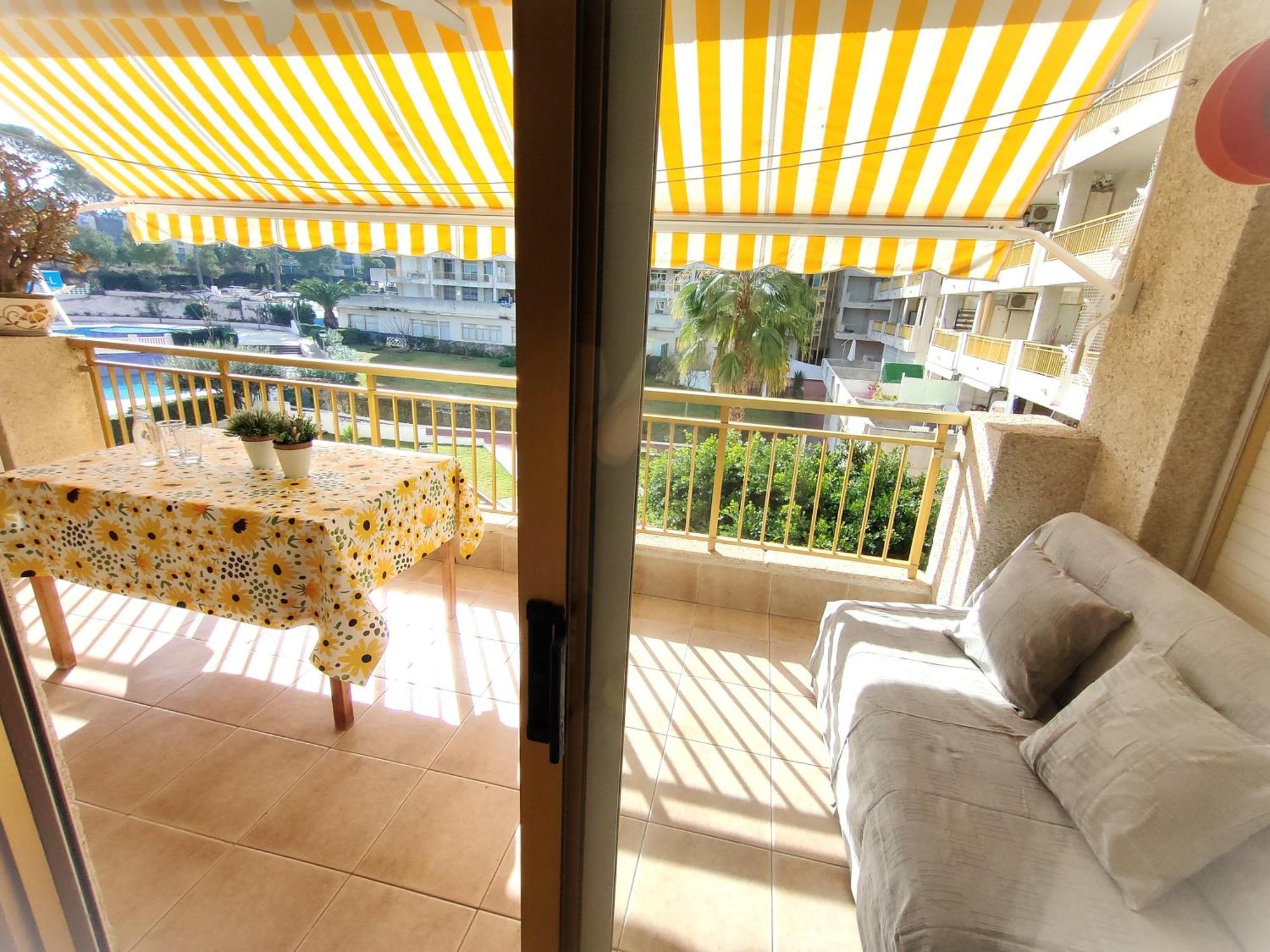 Luminoso Apartamento En Salou Con Terraza Y Parque Infantil Ideal Familias Экстерьер фото